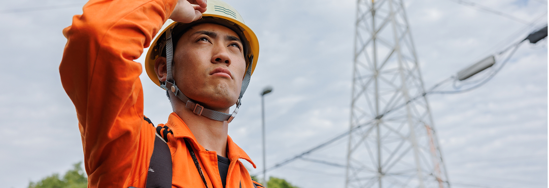 がいし洗浄で電力設備の安全と信頼を確保しています。